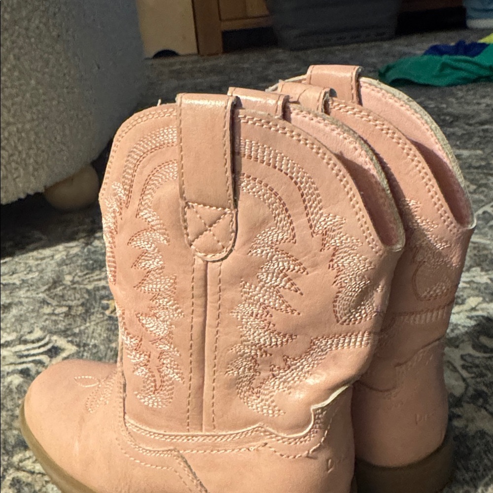 Dream Pairs Toddler Girls Cowboy Boots - Picture 4 of 8